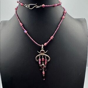 Stone/Glass Necklace